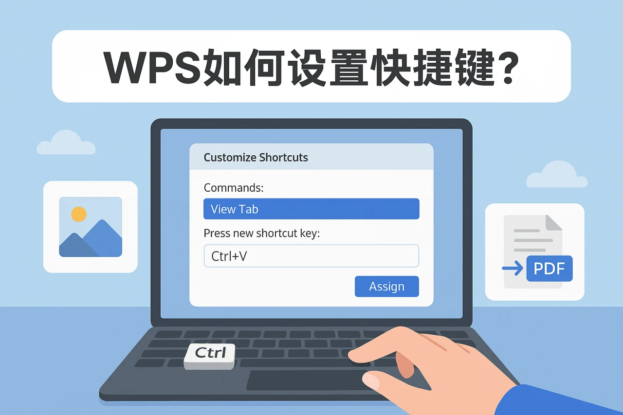 WPS如何设置快捷键？