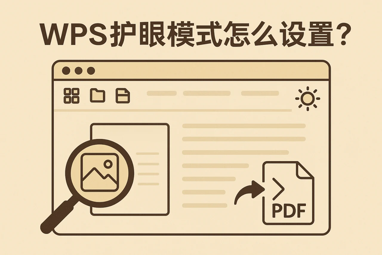 WPS护眼模式怎么设置?