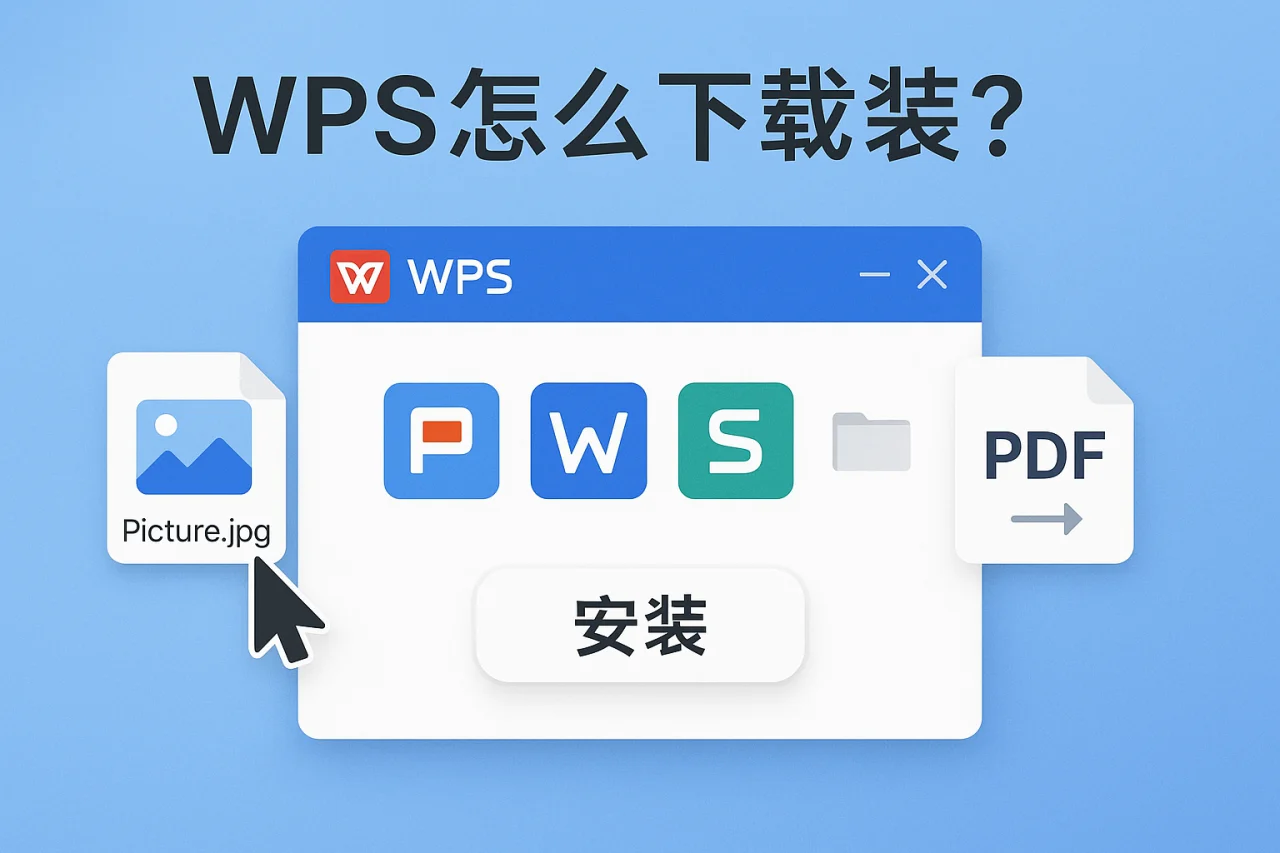 WPS怎么下载安装?
