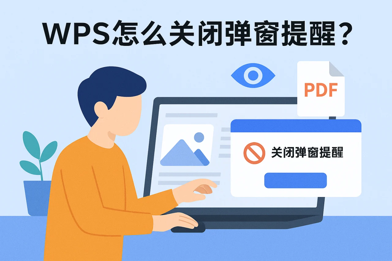 WPS怎么关闭弹窗提醒？