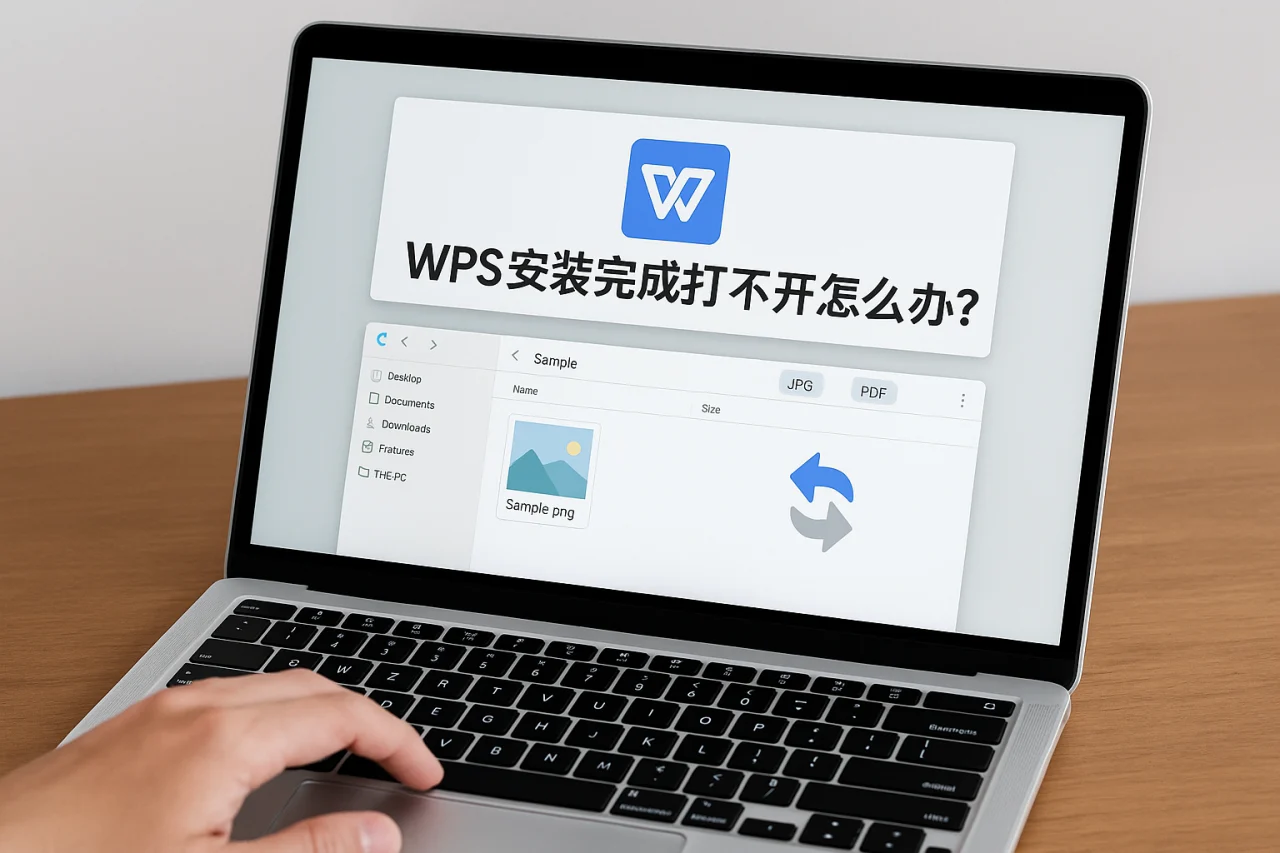 WPS安装完成打不开怎么办？