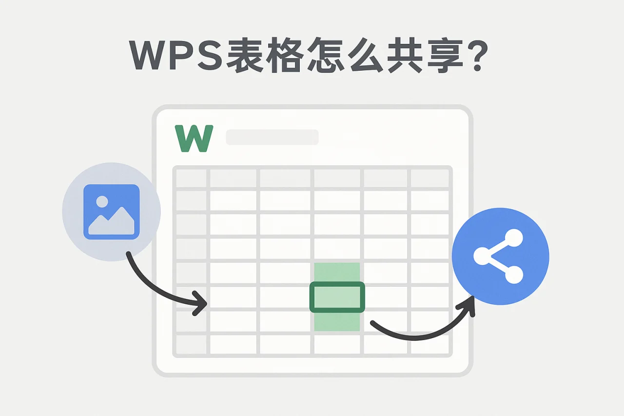 WPS表格怎么共享？