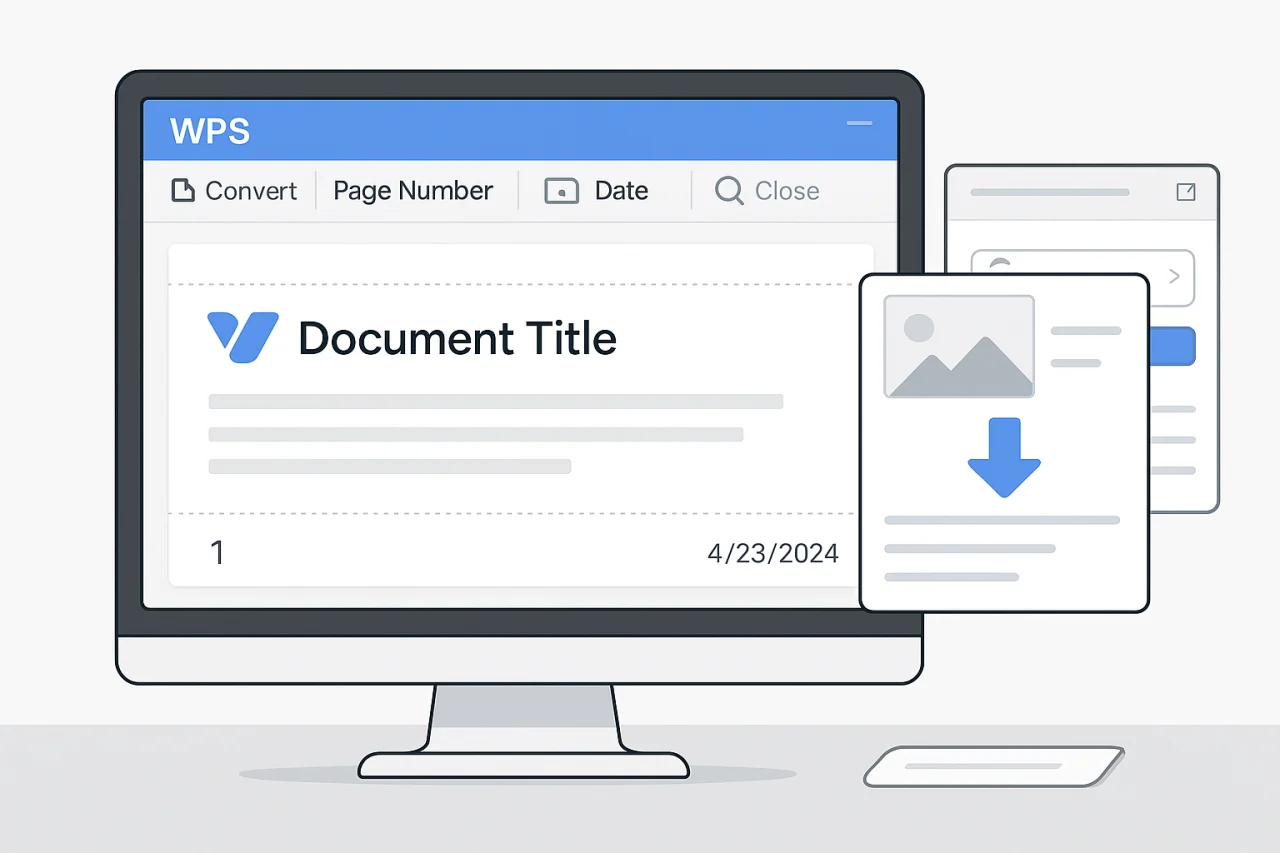 Wps设置页眉页脚