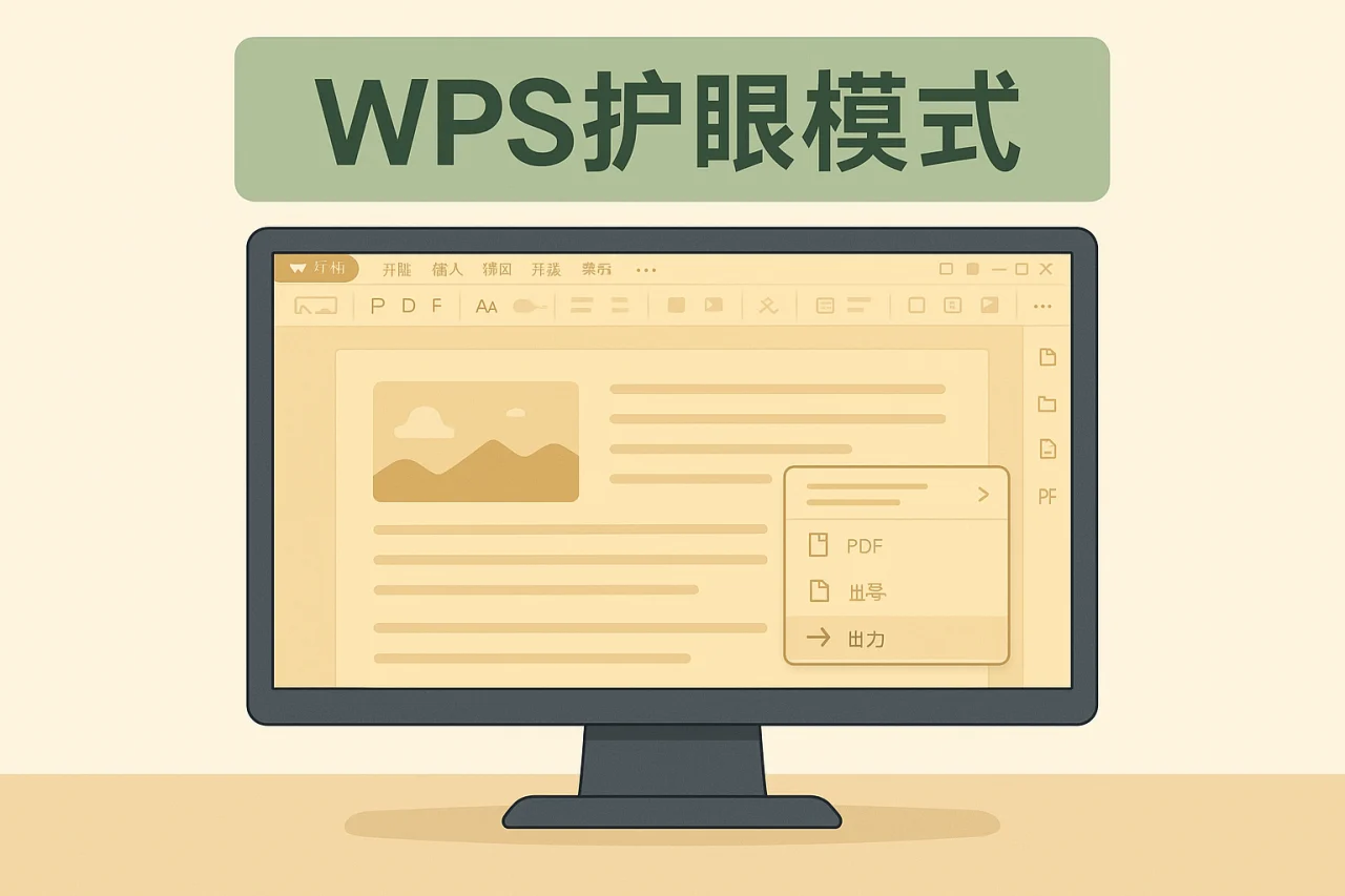 WPS护眼模式