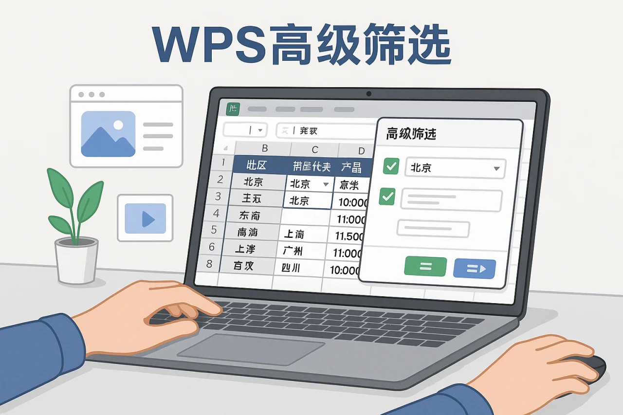 Wps高级筛选