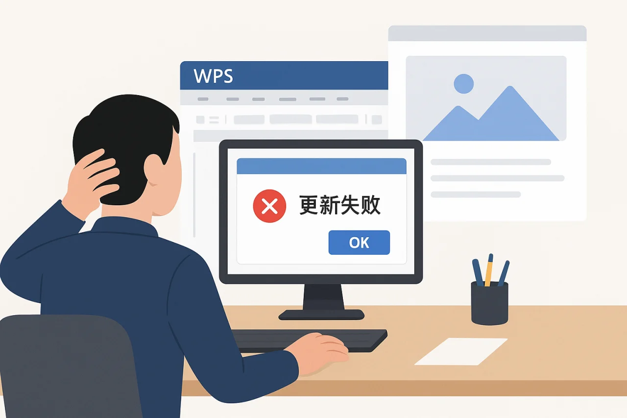 WPS软件更新失败