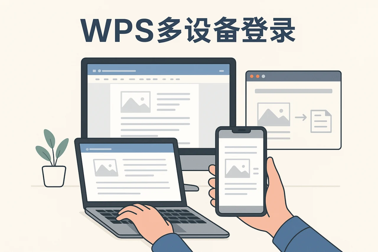 WPS多设备登录
