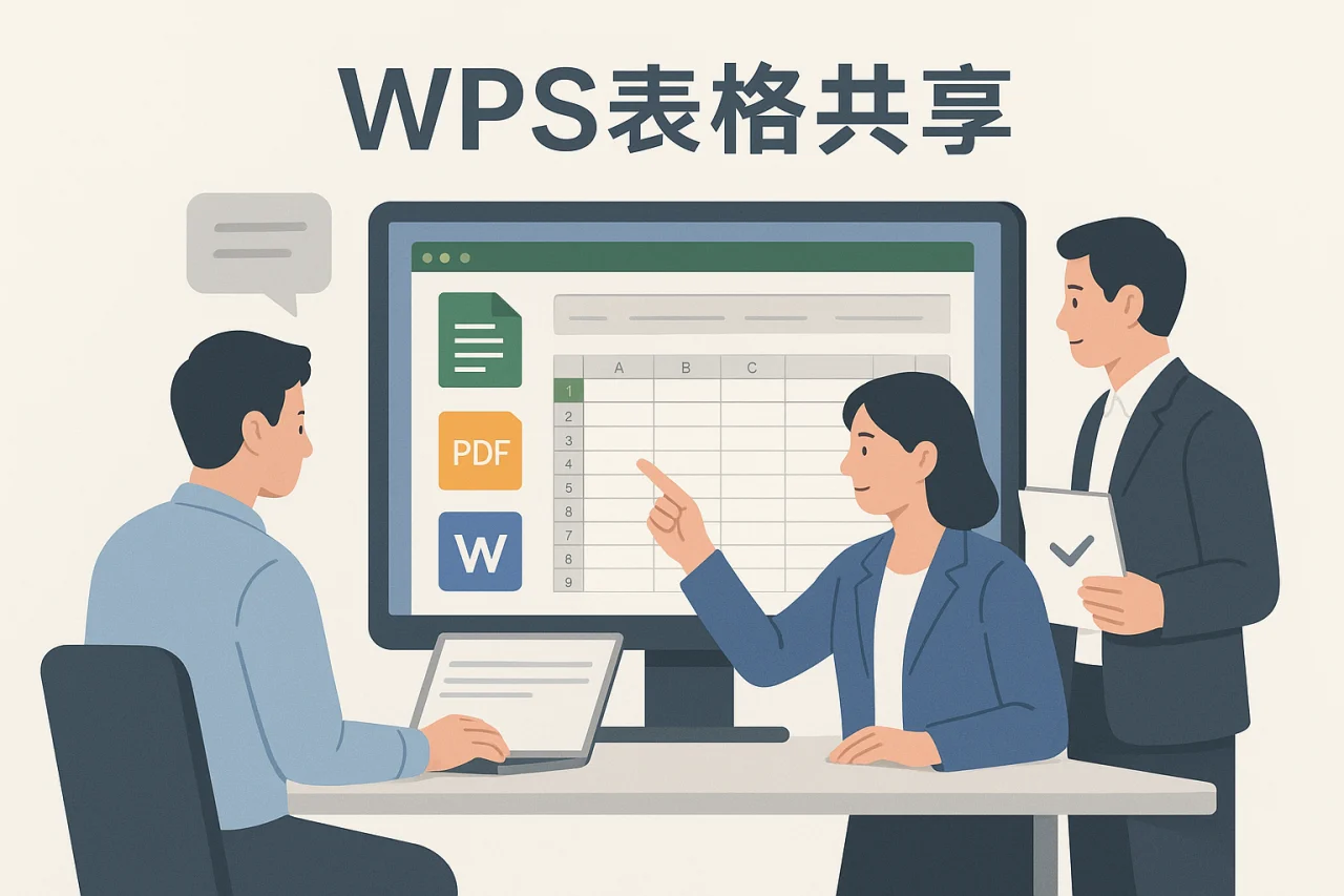 WPS表格共享