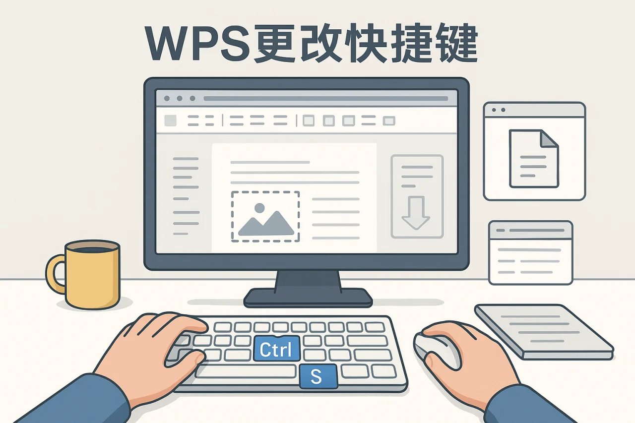 WPS更改快捷键