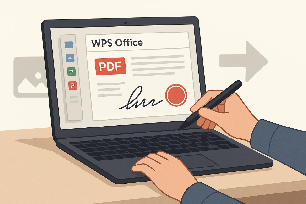 WPS Office给PDF文件添加签名/盖章