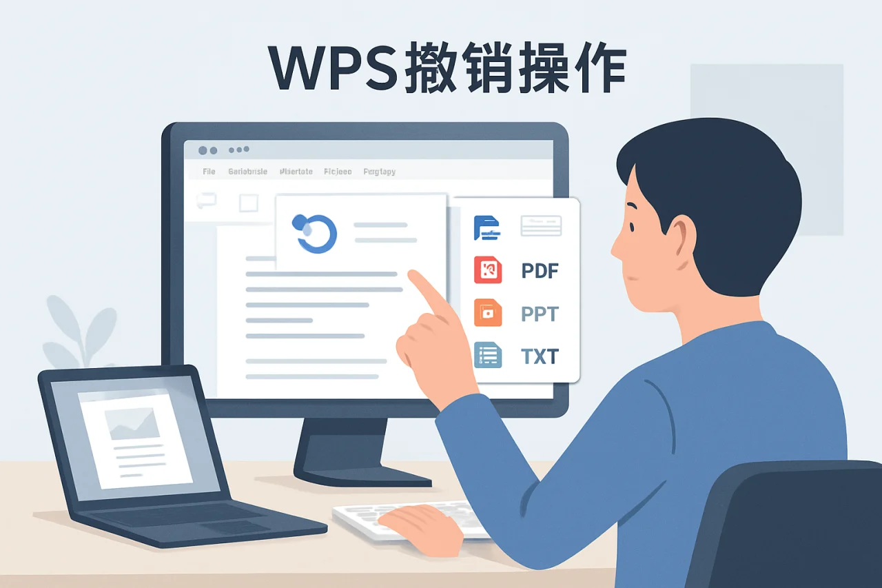 WPS撤销操作