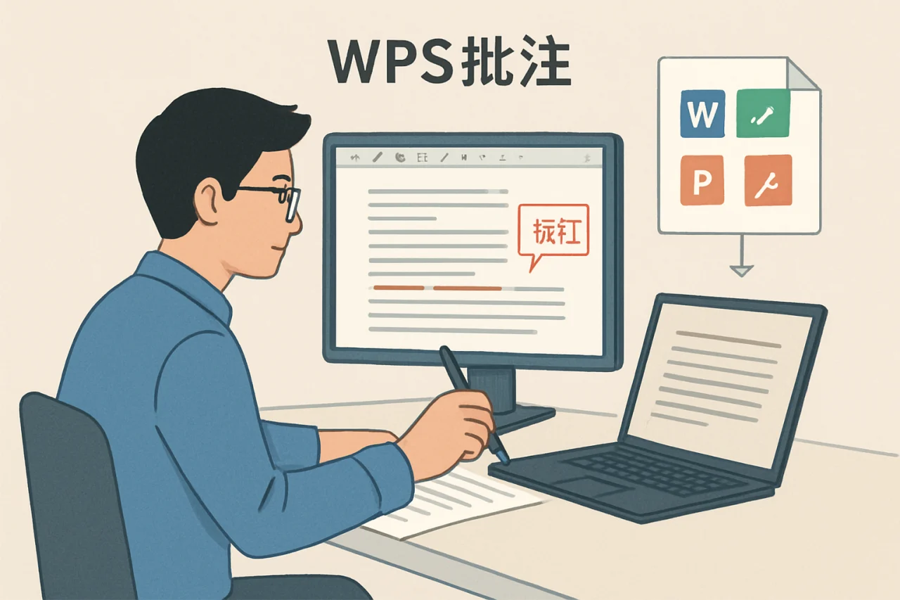WPS批注