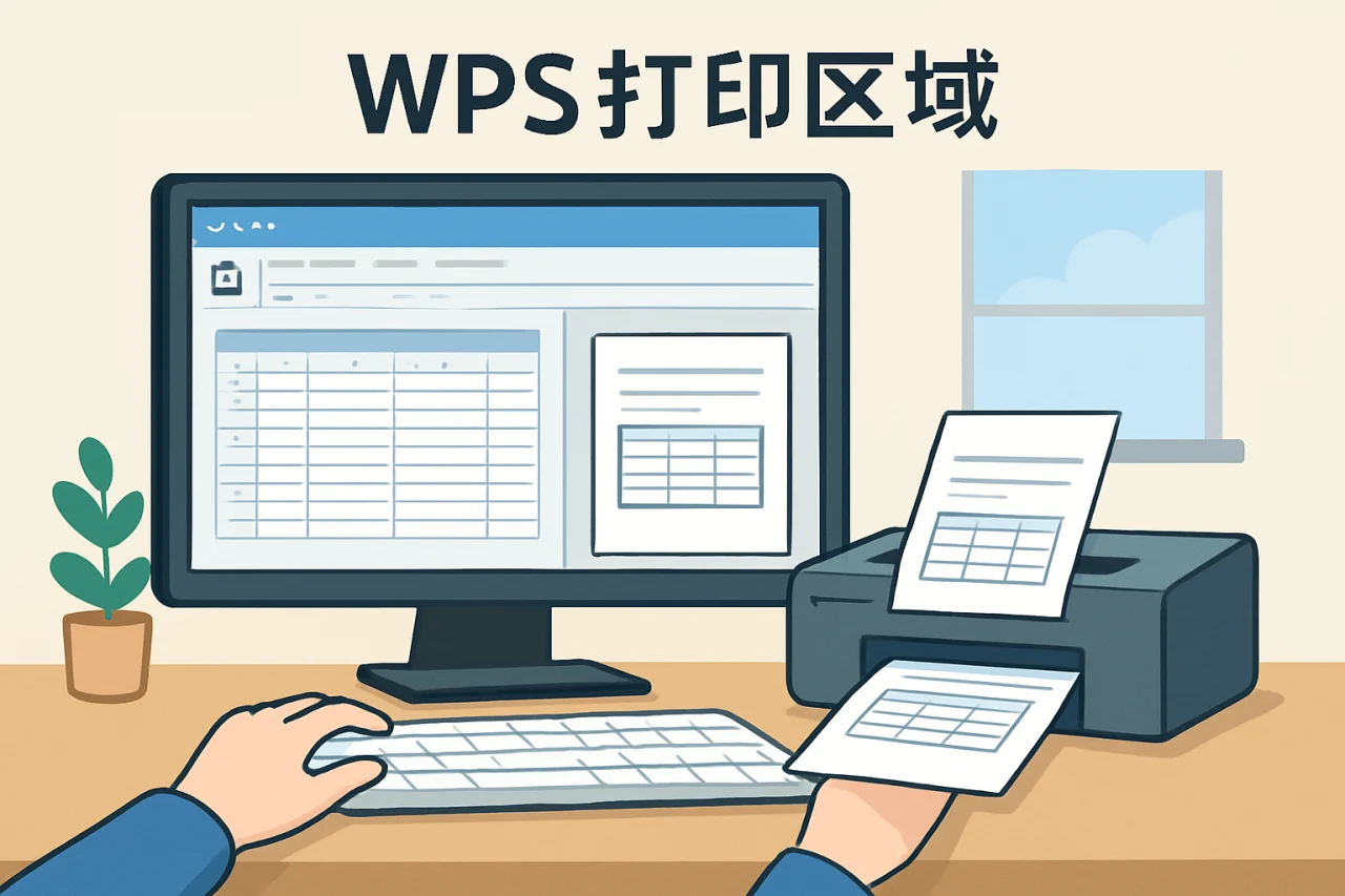 WPS打印区域
