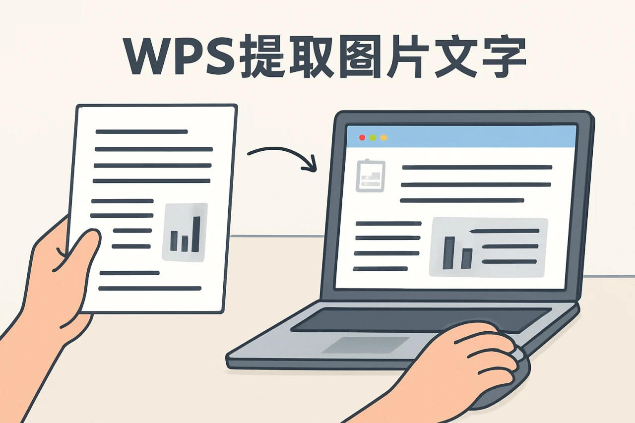 WPS提取图片文字
