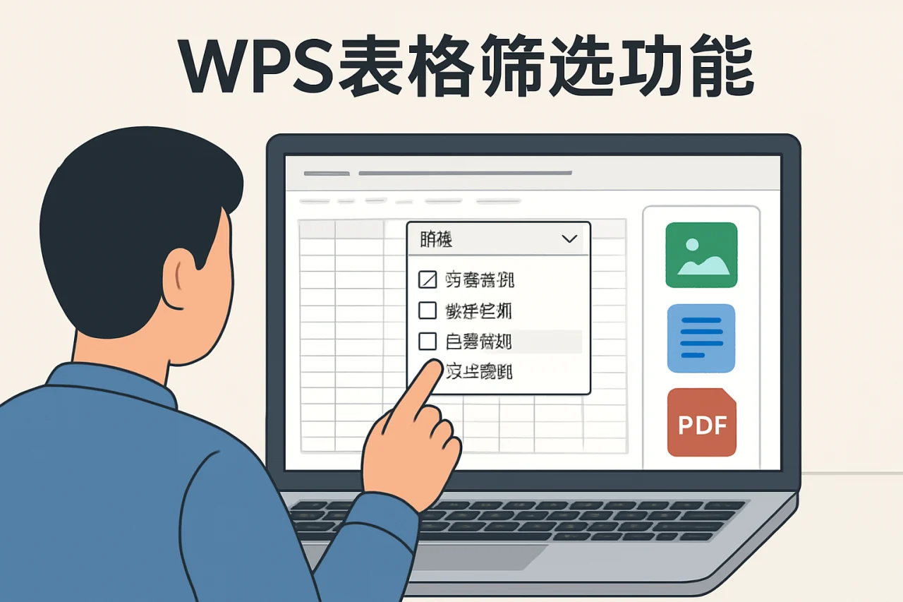 WPS表格筛选功能