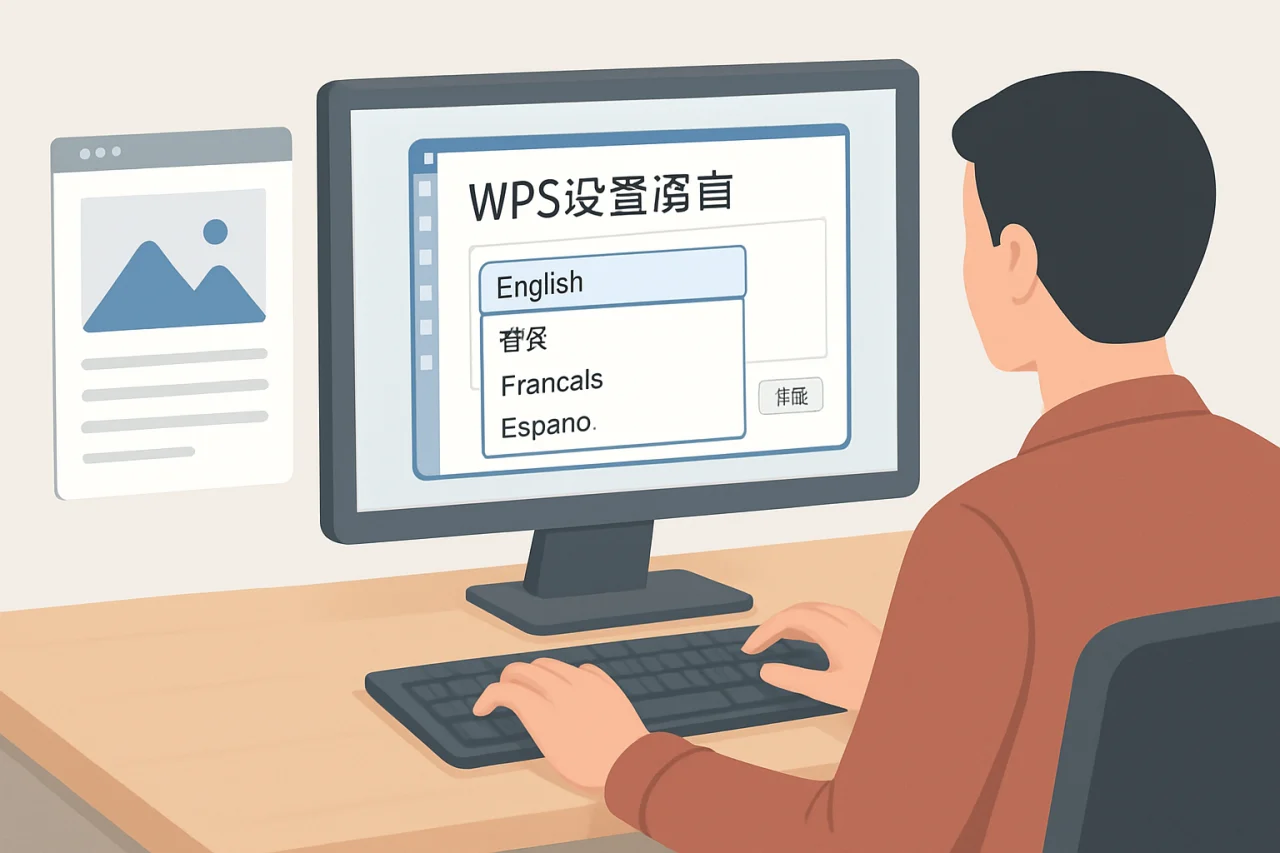 WPS设置语言