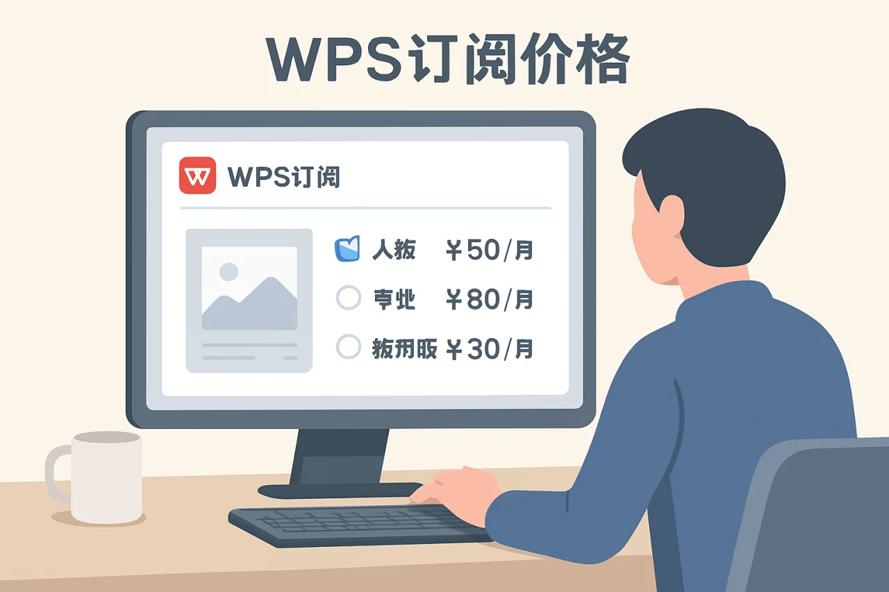 wps订阅价格
