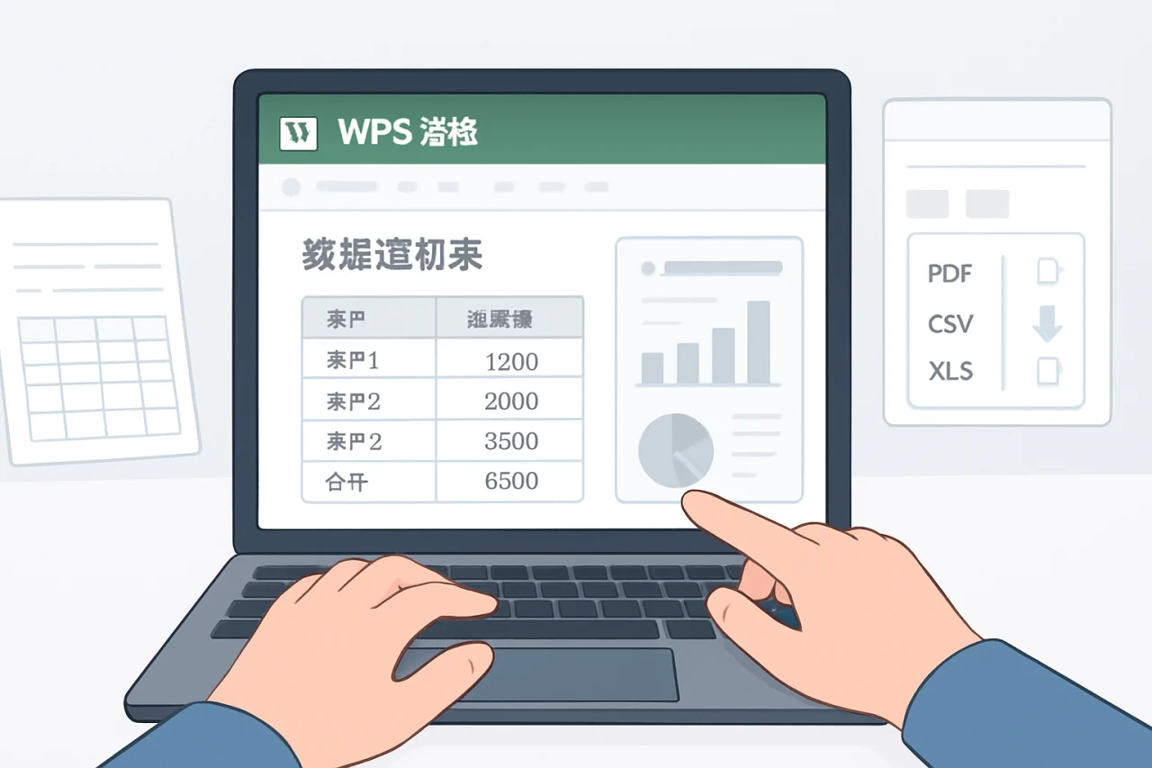 wps表格数据透视表