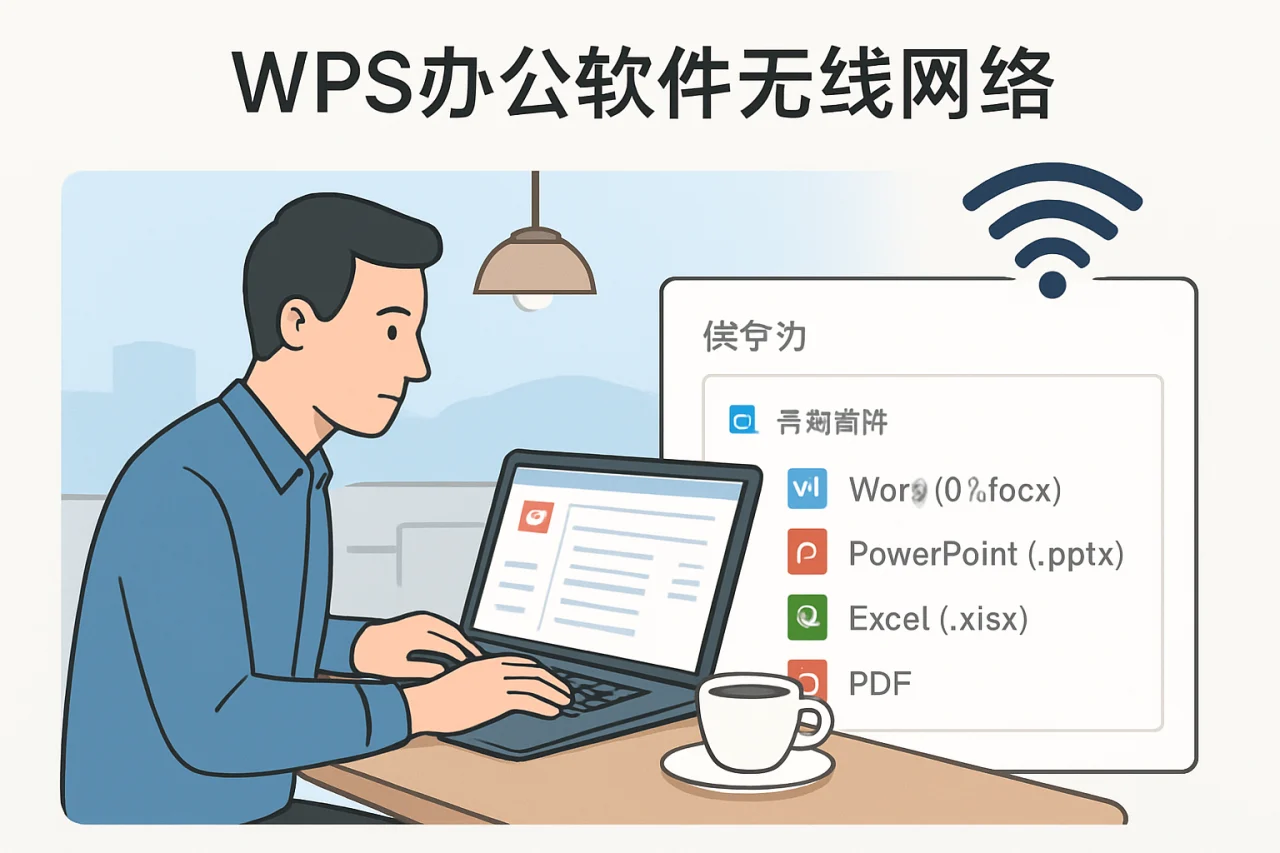 wps办公软件无线网络
