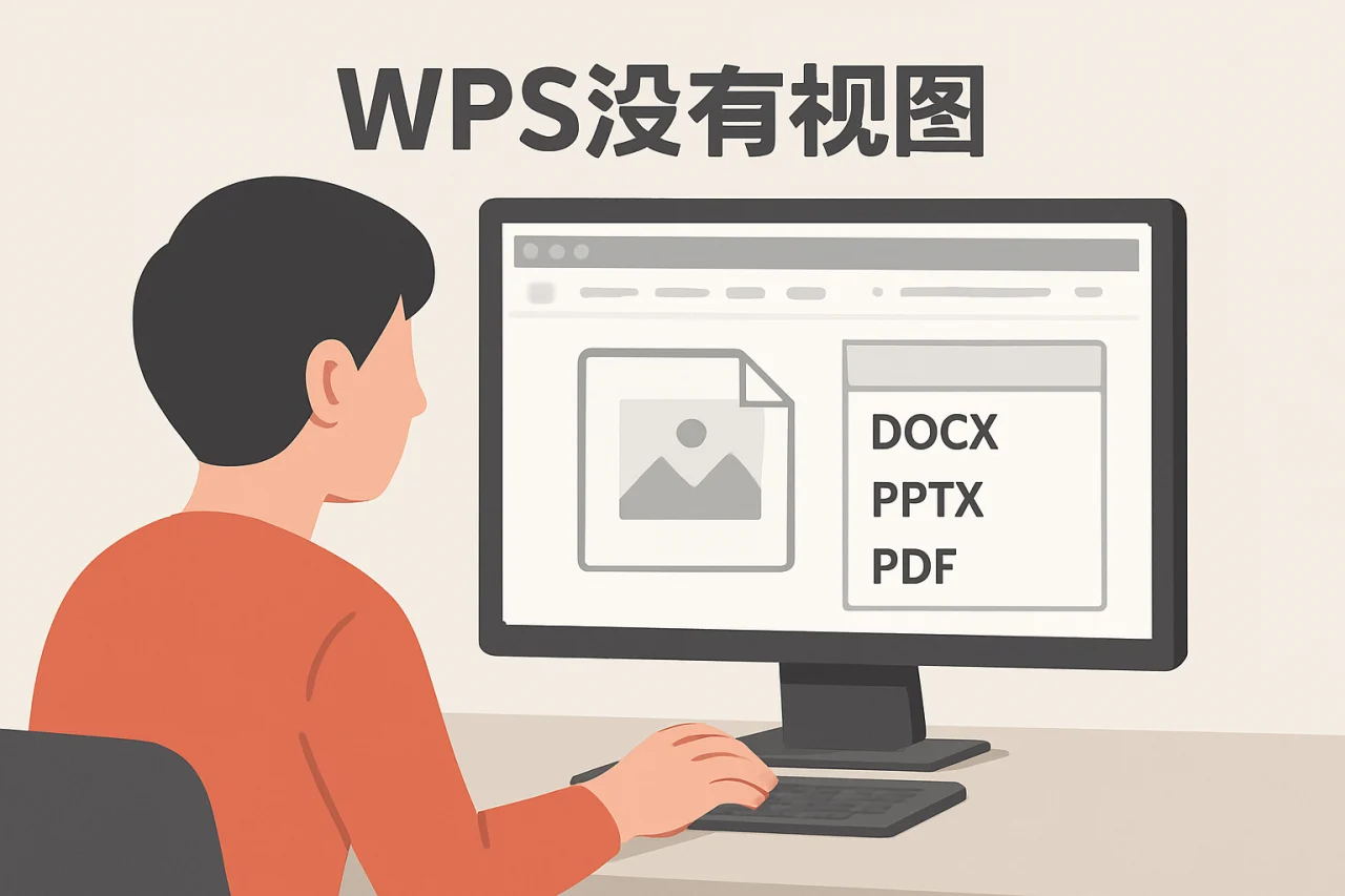 wps没有视图