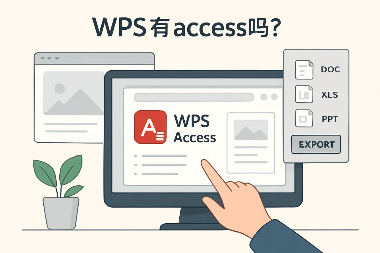 wps有access吗