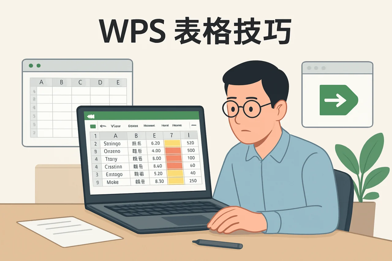 WPS 表格技巧