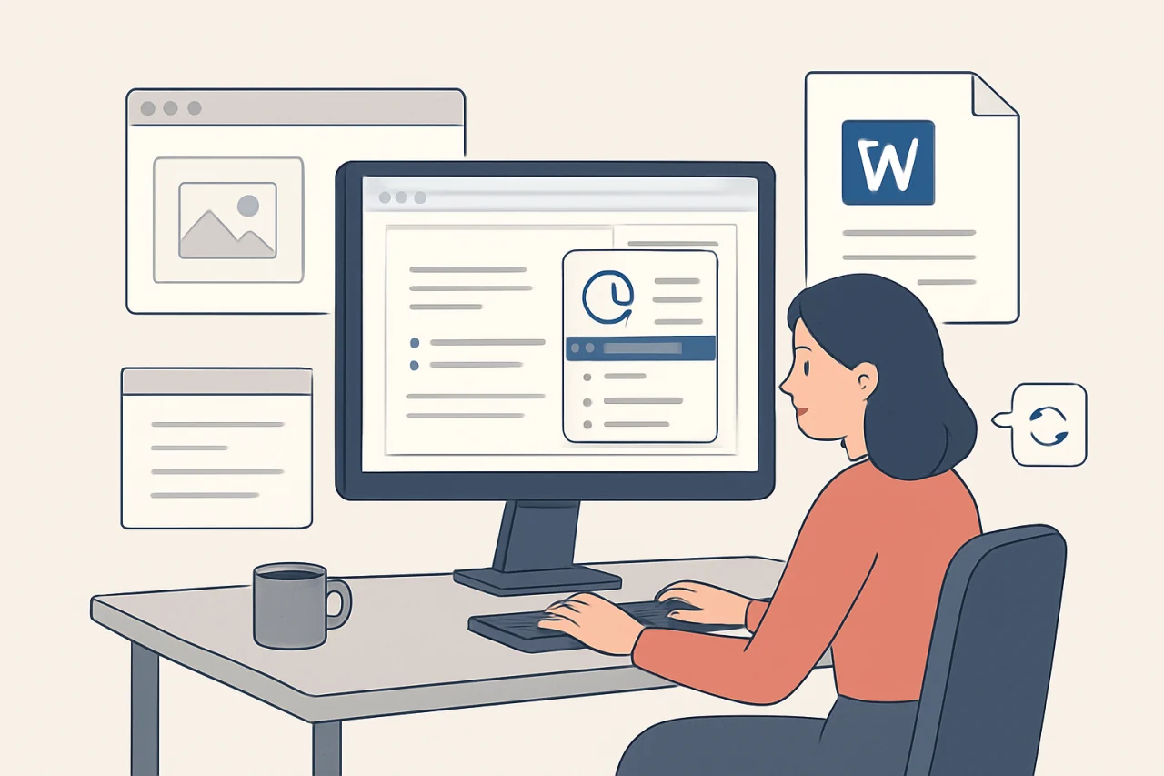 WPS查看历史版本并一键还原全攻略