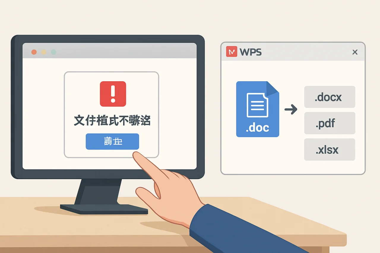 WPS强制开启老文件