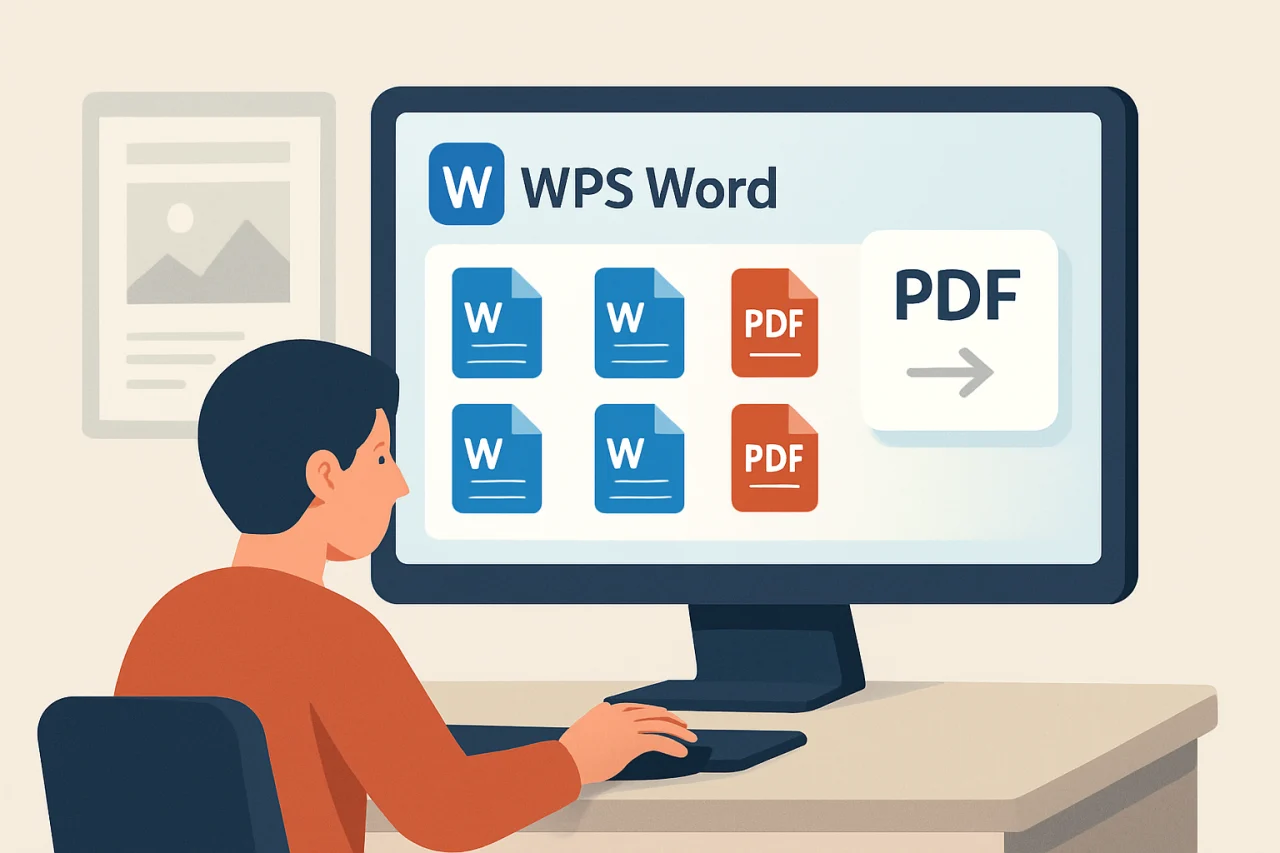 WPS Word批量转PDF