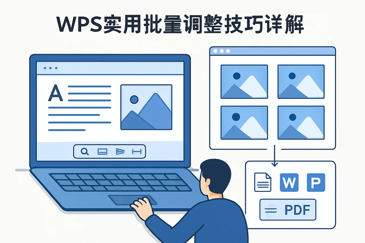 WPS实用批量调整技巧详解