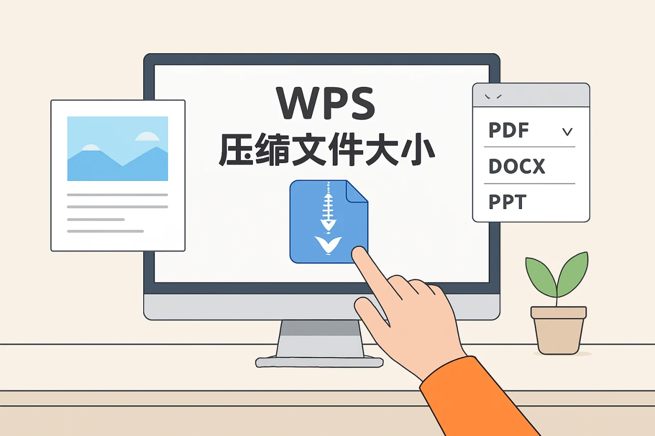 WPS 压缩文件大小