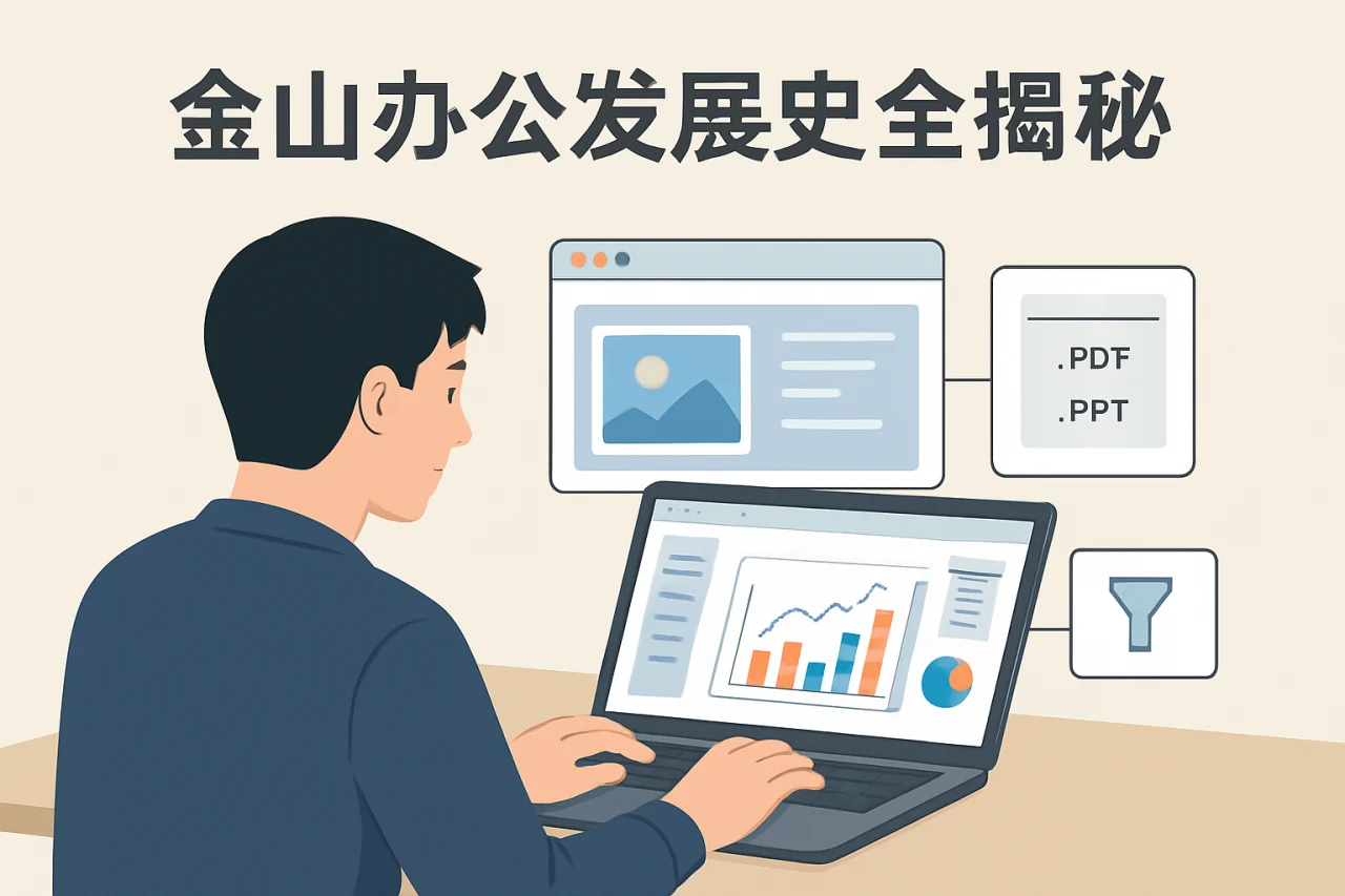 金山办公发展史全揭秘