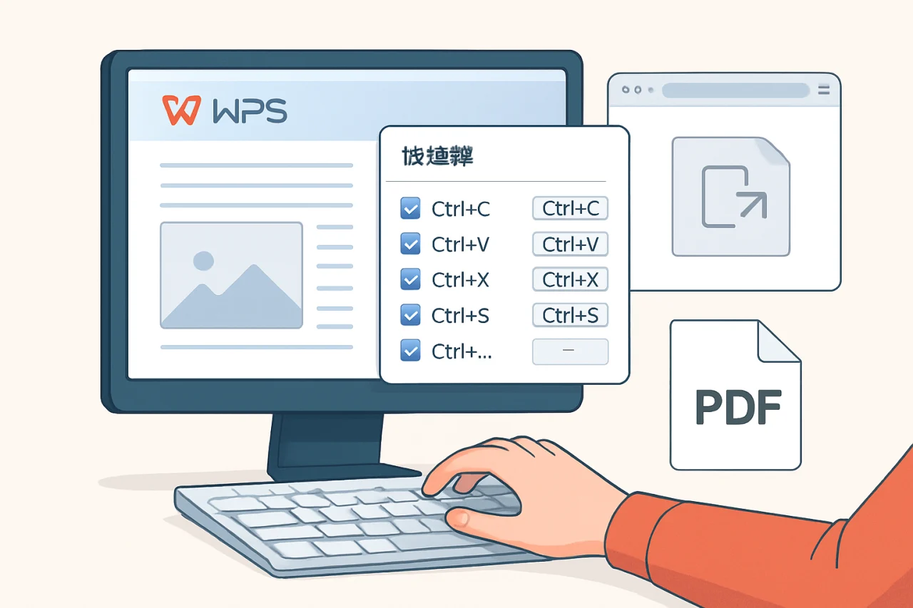 WPS自定义快捷键