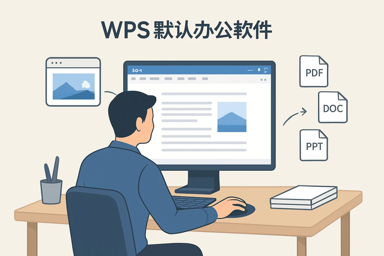 WPS默认办公软件