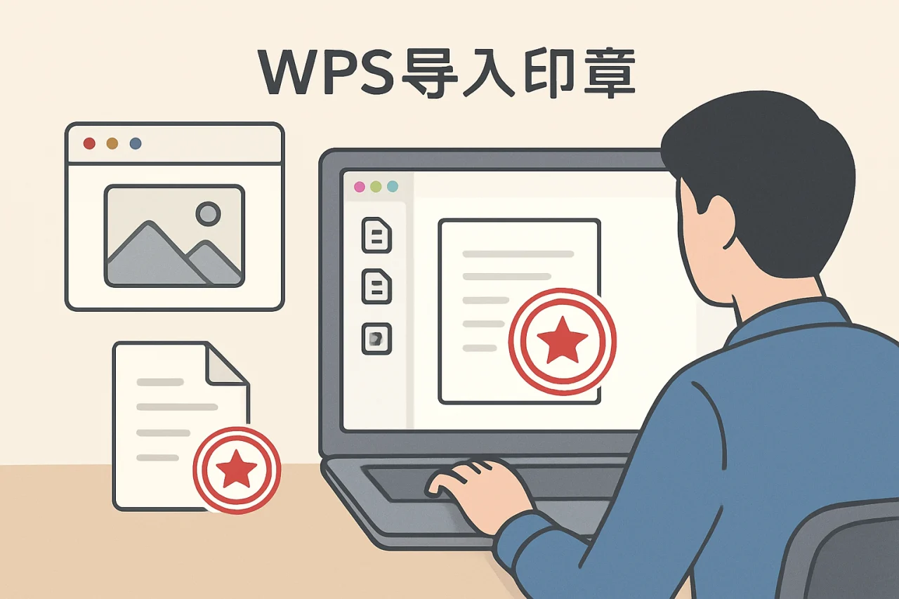 WPS导入印章