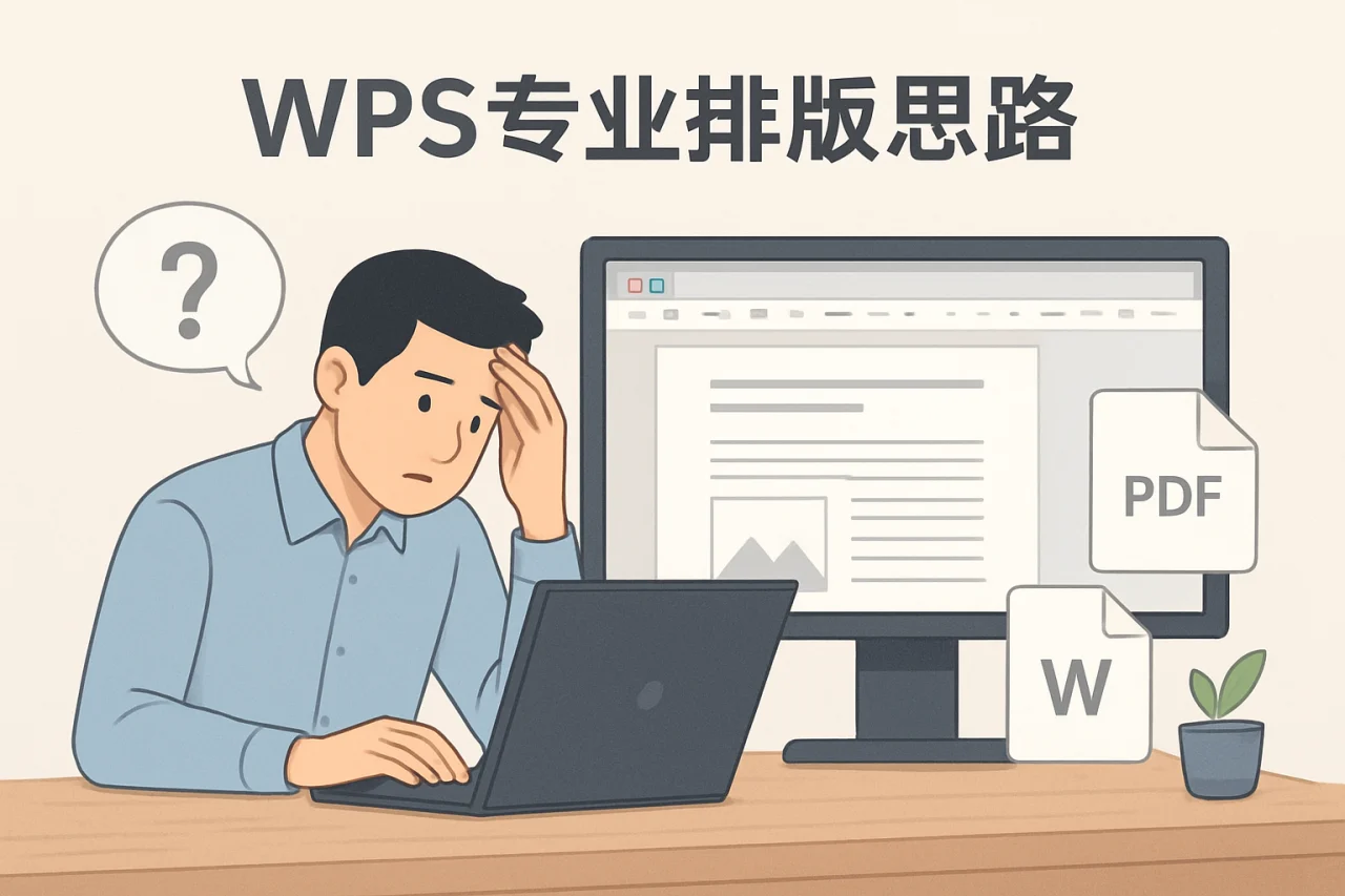 WPS专业排版思路