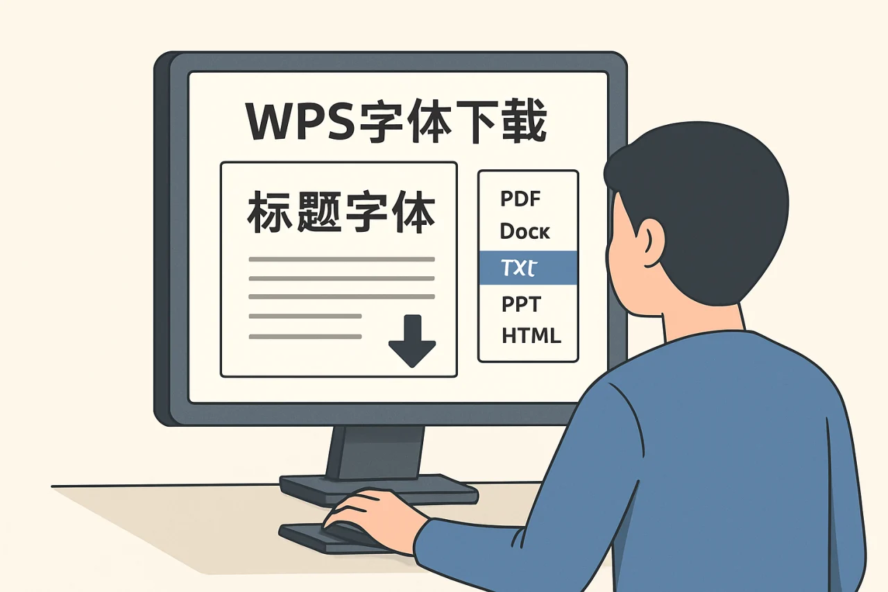 wps字体下载