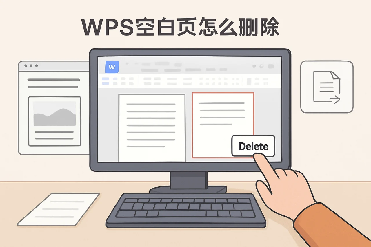 wps空白页怎么删除