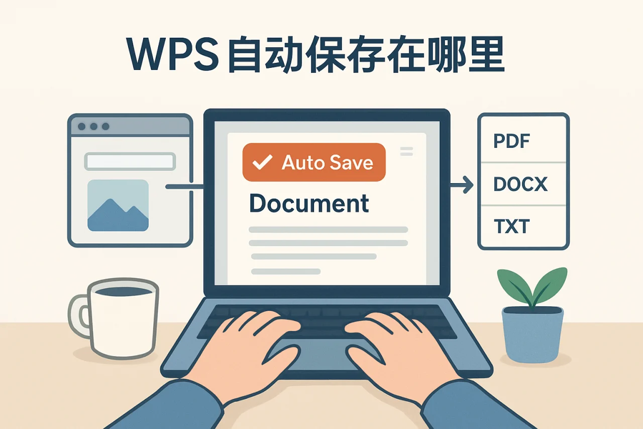 wps自动保存在哪里