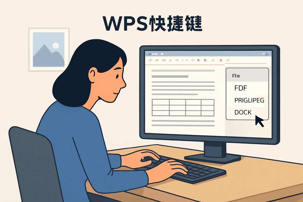 wps快捷键