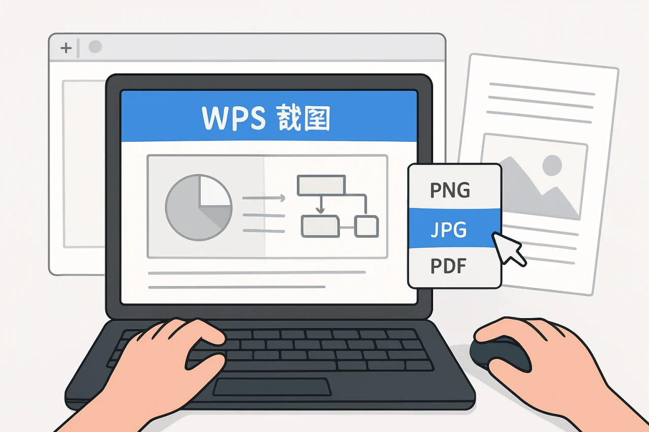 wps  截图