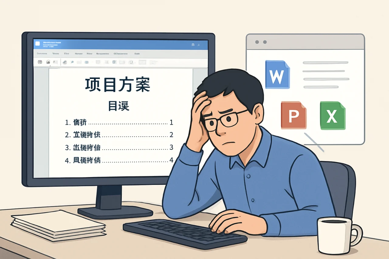 wps插入目录