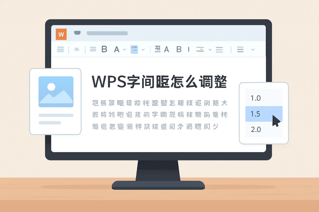 WPS字间距怎么调整
