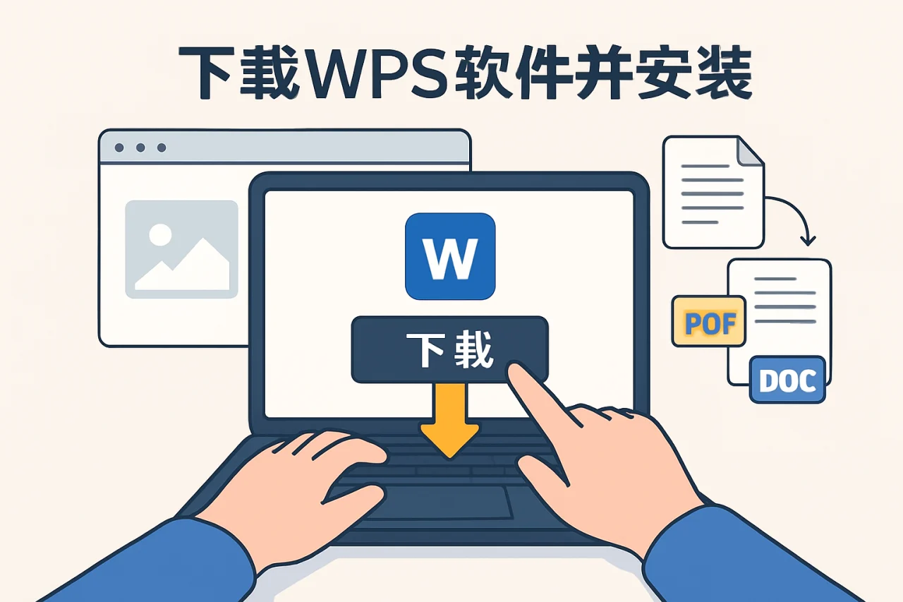 下载wps软件并安装