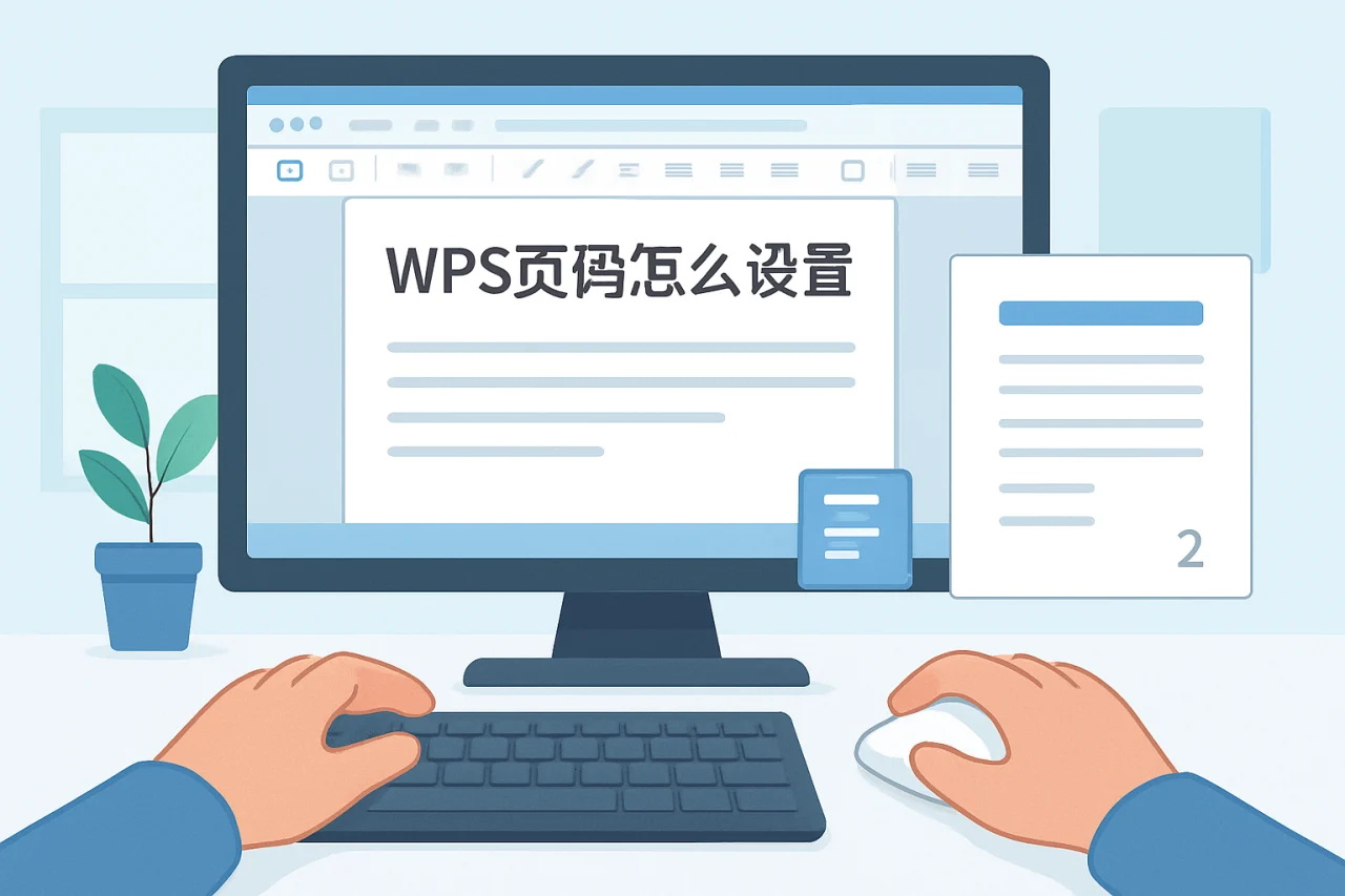 wps页码怎么设置