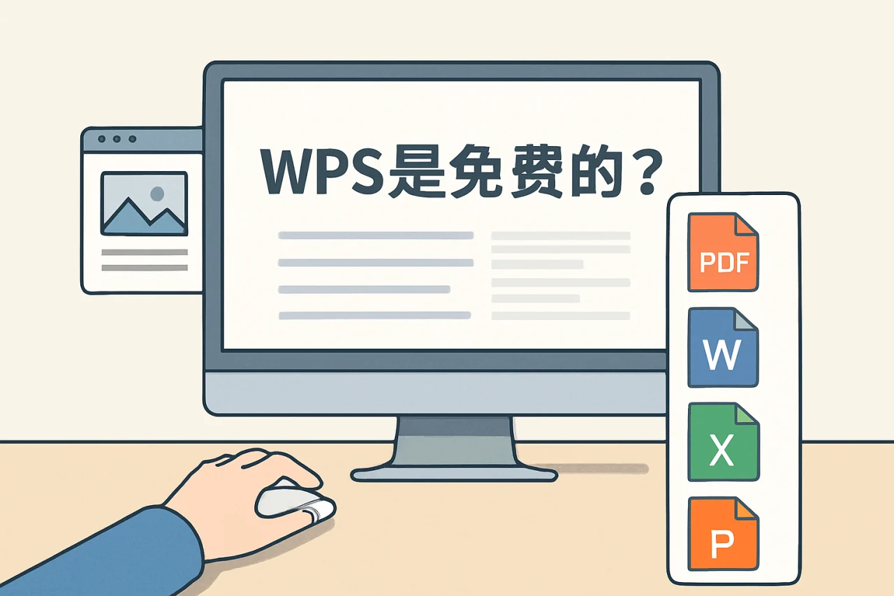 wps是免费的吗
