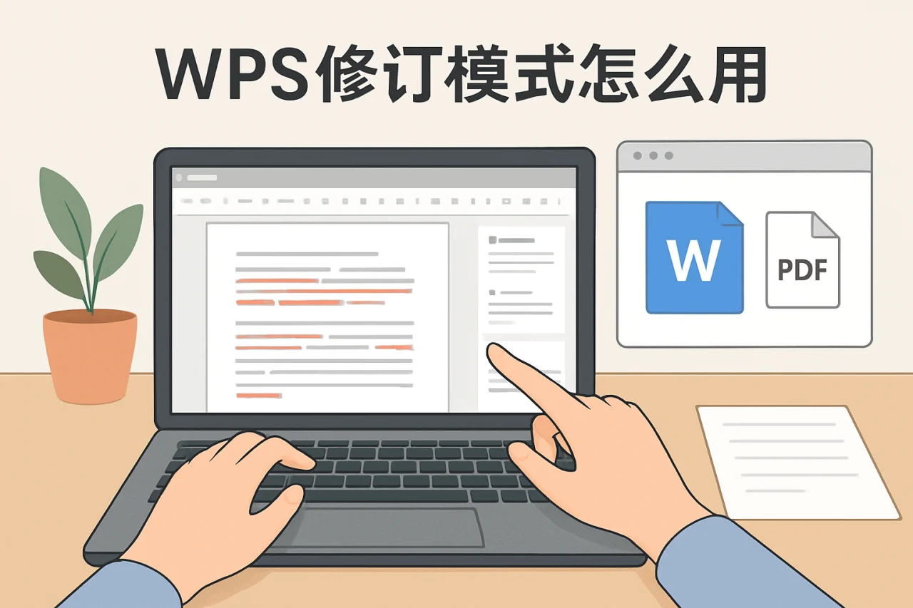 wps修订模式怎么用