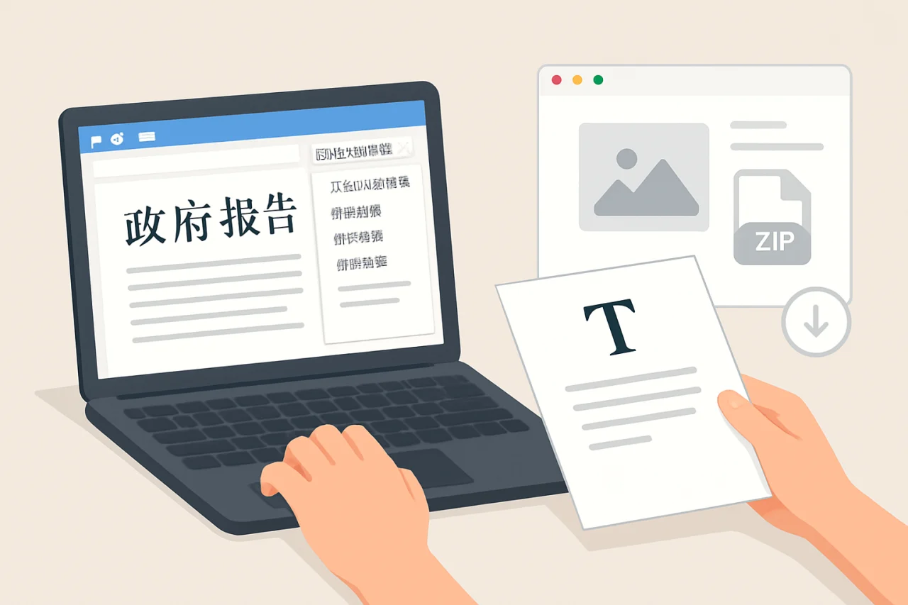 wps方正小标宋简体字体下载