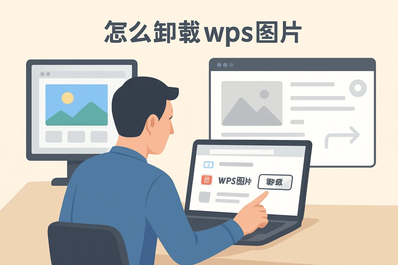 怎么卸载wps图片