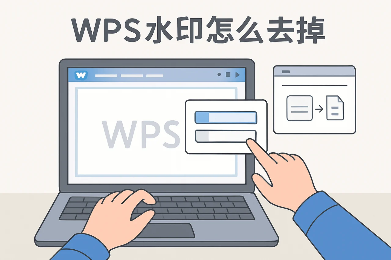 wps水印怎么去掉